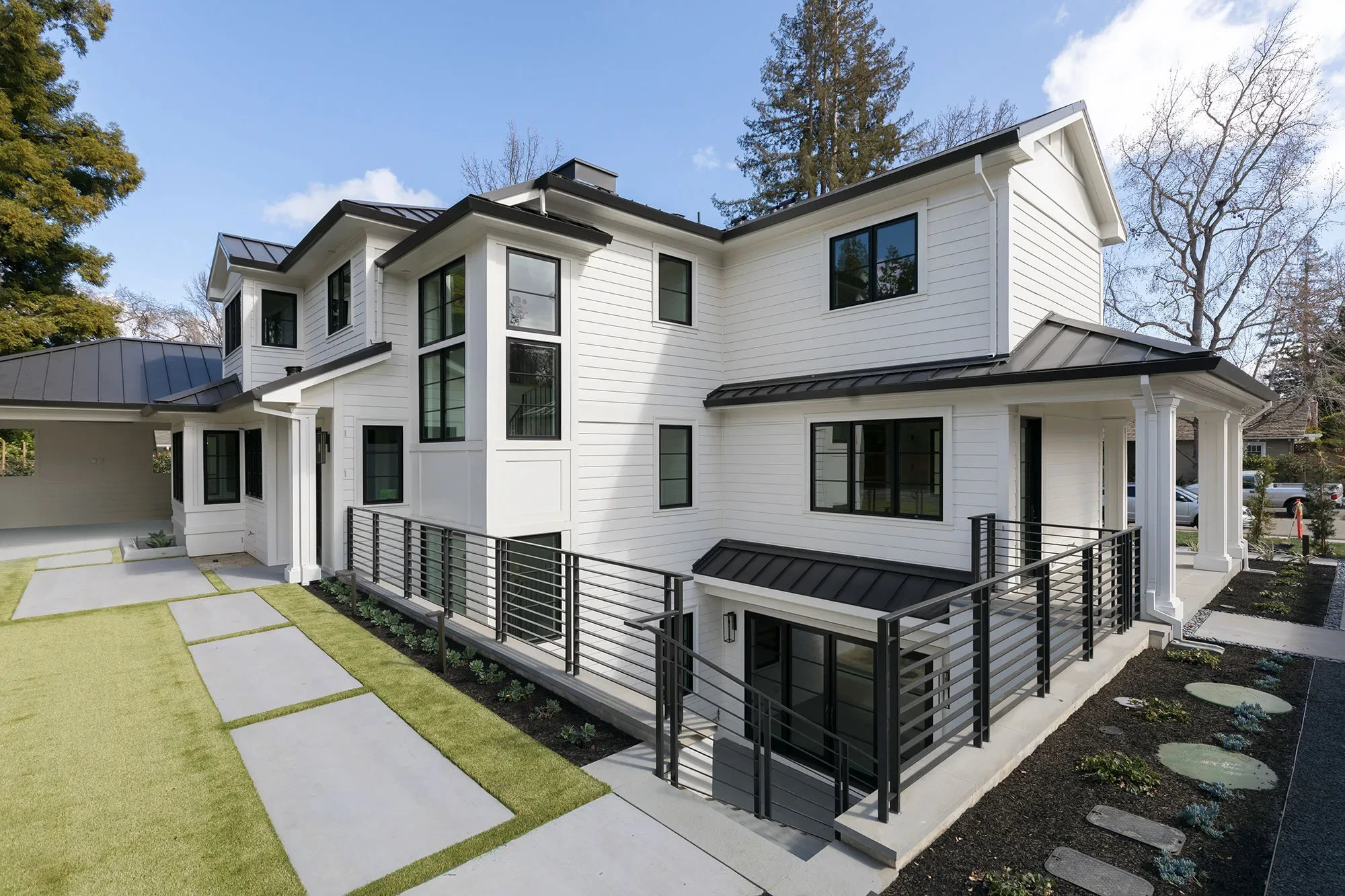 Hesketh by GHG Builders — rear elevation and lawn