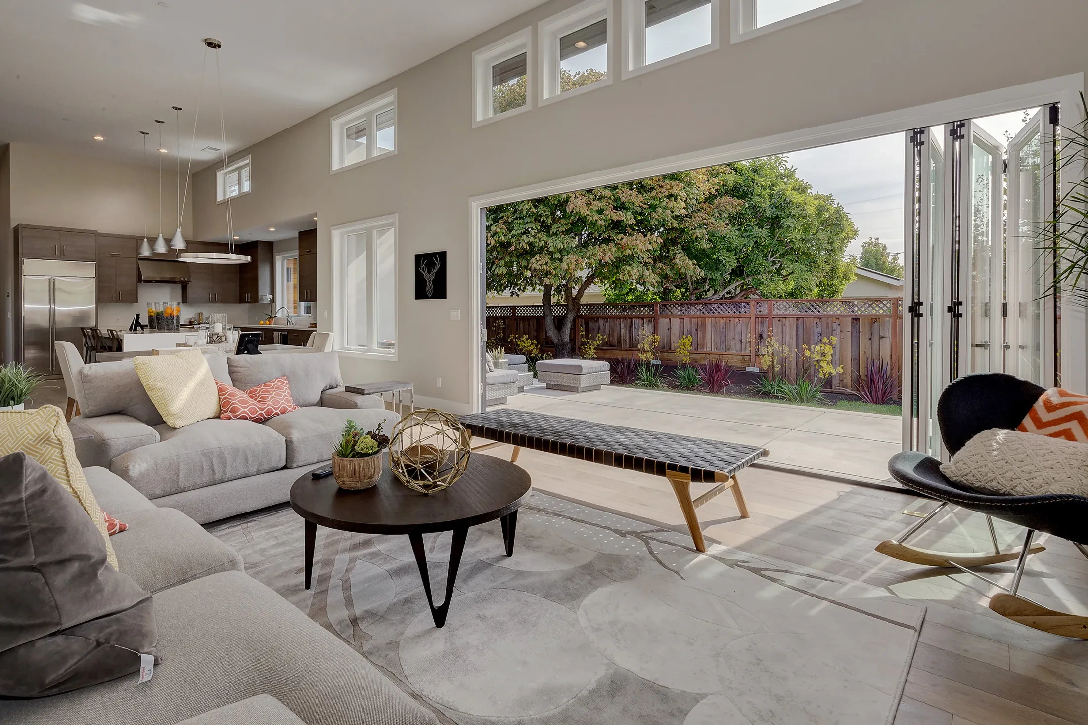 Nevada by GHG Builders — living room opening onto the garden