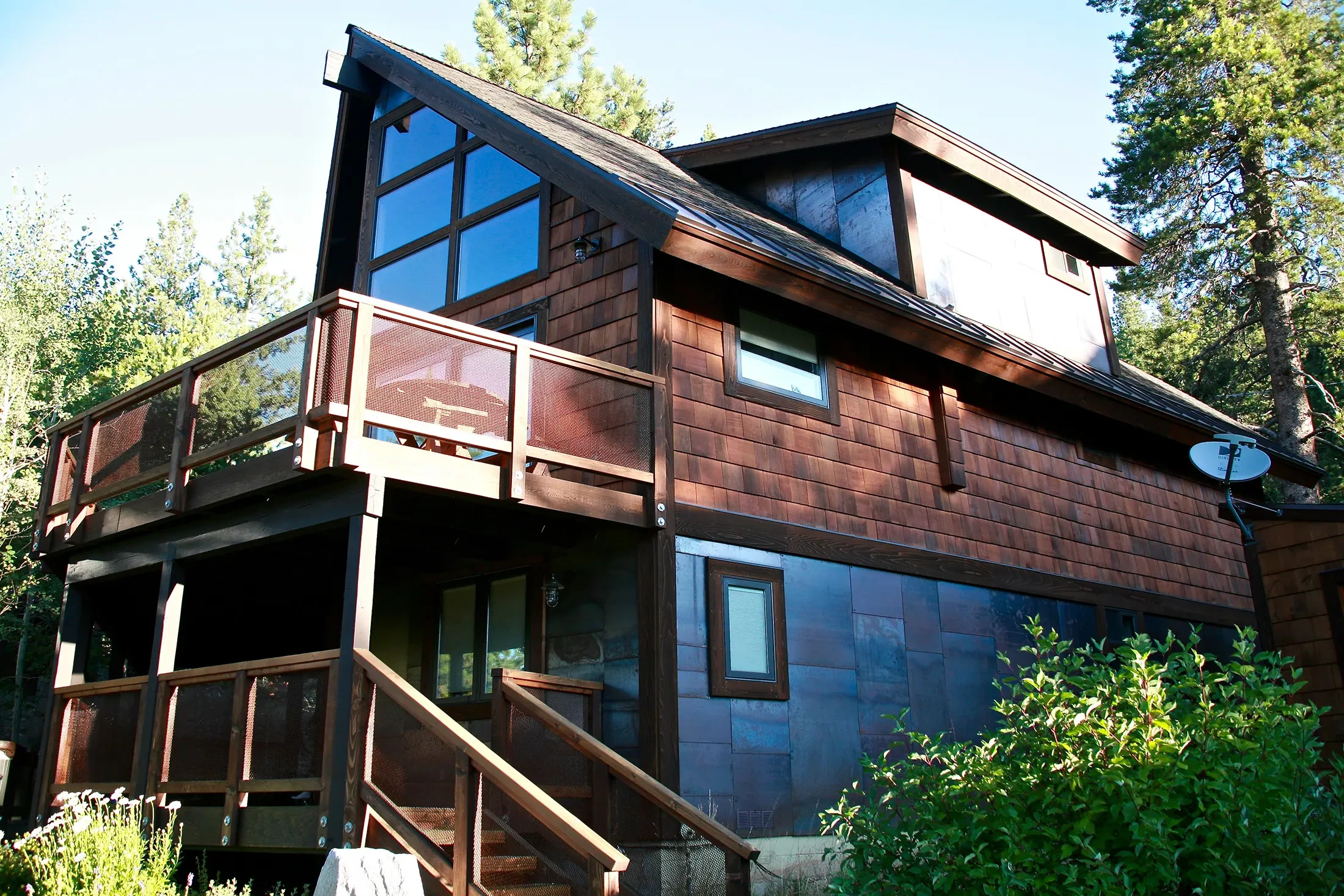 Tiger Tail by GHG Builders — rear elevation with timber deck